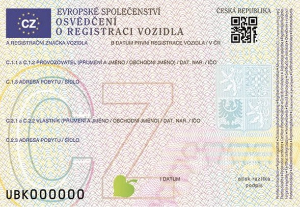 Registrace vozidel